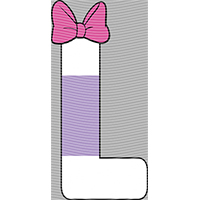 Cartoon letters-CL 135